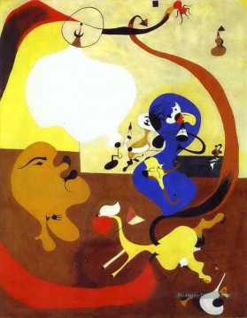 Joan Miró œuvres - Intérieur néerlandais II Joan Miro